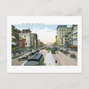 Canal Street, New Orleans, Louisiana Postcard