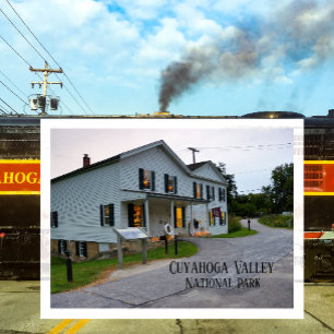 Canal Visitor Centre, Cuyahoga Valley NP, Ohio Postcard