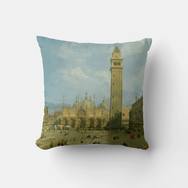 Canaletto | Piazza San Marco Cushion (Front)