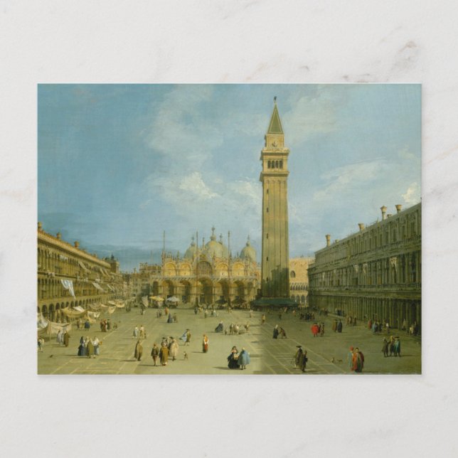 Canaletto | Piazza San Marco Postcard (Front)