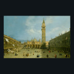 Canaletto | Piazza San Marco Poster<br><div class="desc">Piazza San Marco by Canaletto � Bridgeman Images</div>