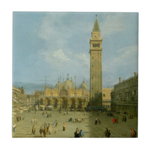 Canaletto   Piazza San Marco Tile