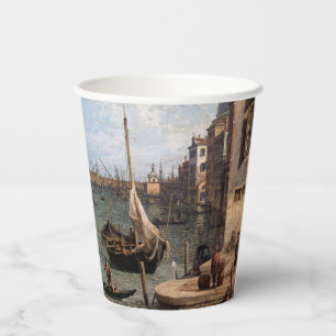 Canaletto View of the Grand Canal       Paper Cups
