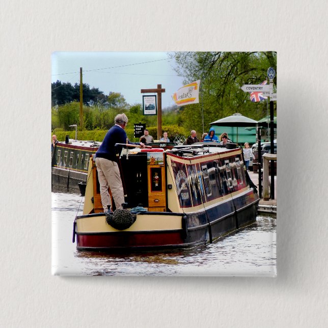 CANALS 15 CM SQUARE BADGE (Front)