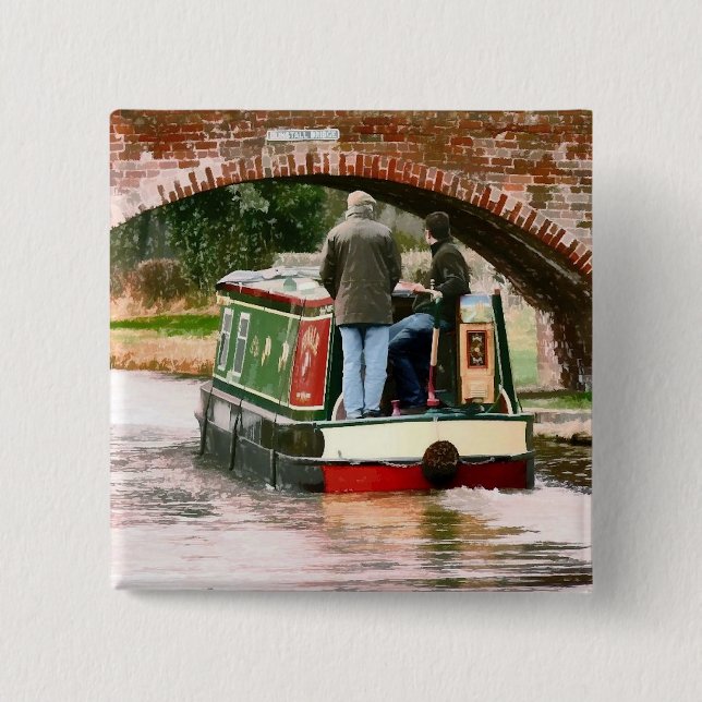 CANALS 15 CM SQUARE BADGE (Front)