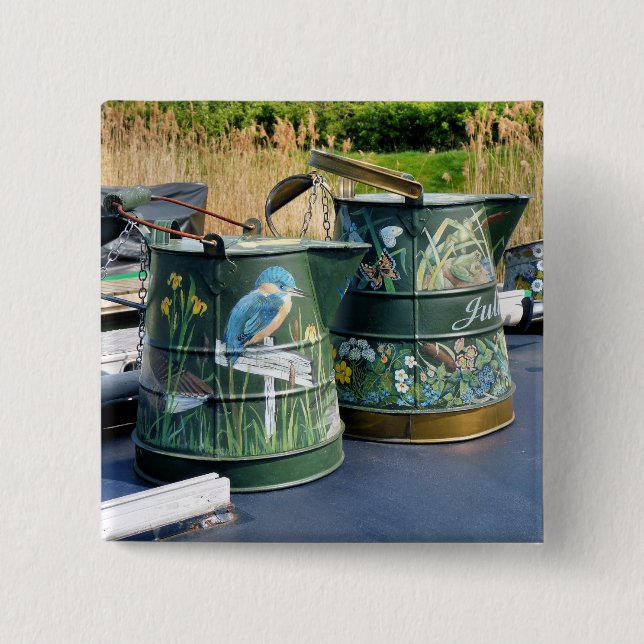 CANALS 15 CM SQUARE BADGE (Front)