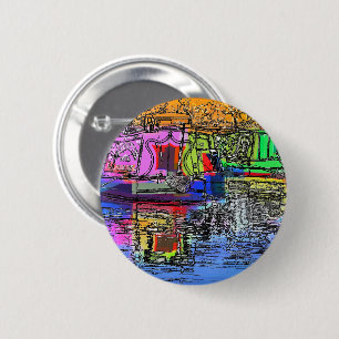 CANALS 6 CM ROUND BADGE