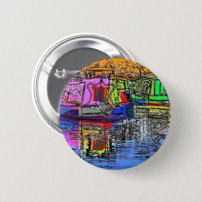 CANALS 6 CM ROUND BADGE (Front & Back)