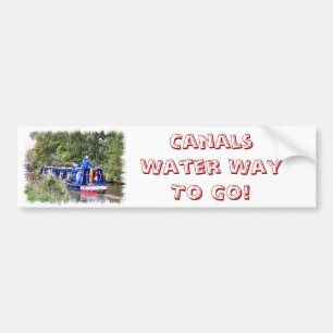CANALS BUMPER STICKER