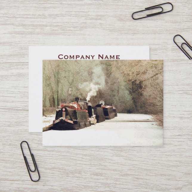 CANALS BUSINESS CARD (Front/Back In Situ)