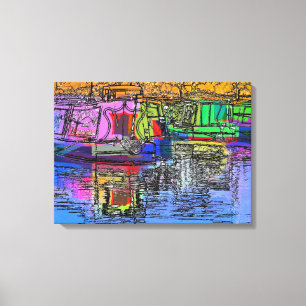 CANALS CANVAS PRINT