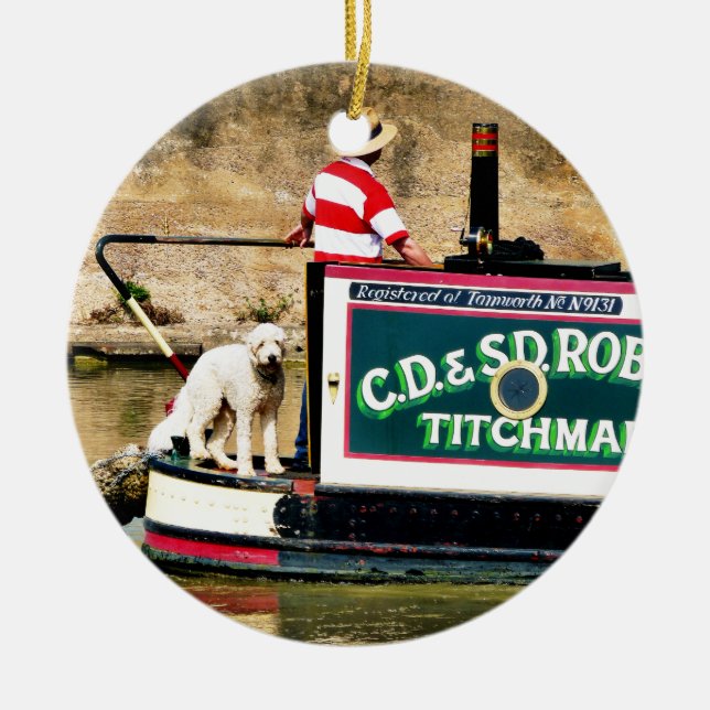 CANALS CERAMIC TREE DECORATION (Front)