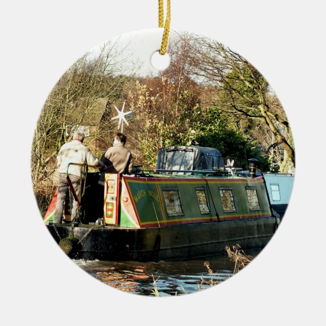 CANALS CERAMIC TREE DECORATION (Front)