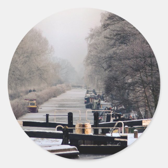 CANALS CLASSIC ROUND STICKER (Front)