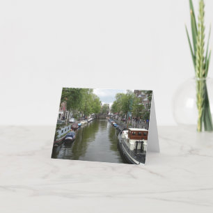 Canals of Amsterdam Card