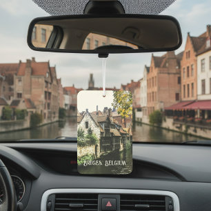 Canals of Bruges Car Air Freshener