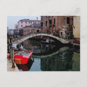 Canals of Venice II Postcard