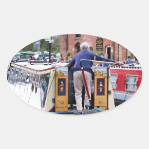 CANALS OVAL STICKER