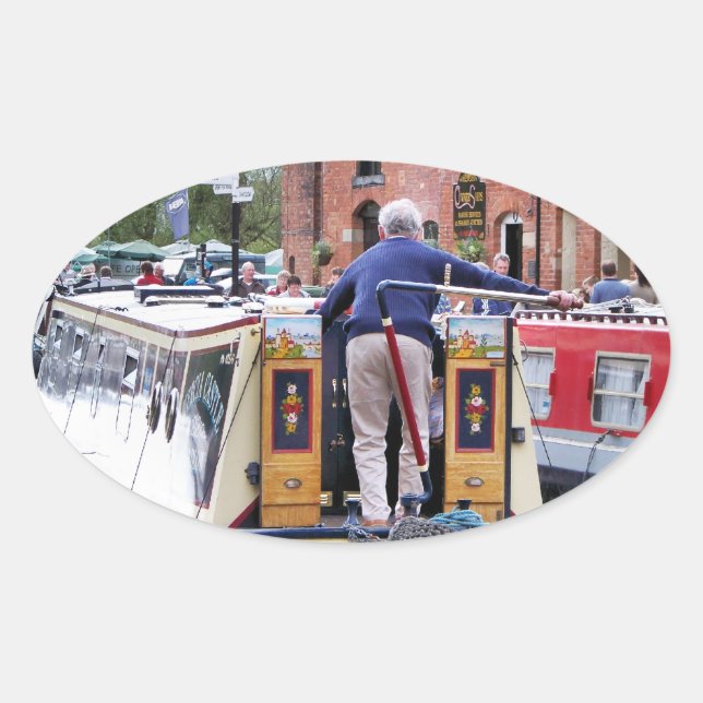 CANALS OVAL STICKER (Front)