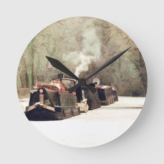 CANALS ROUND CLOCK (Front)