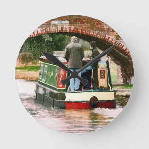 CANALS ROUND CLOCK