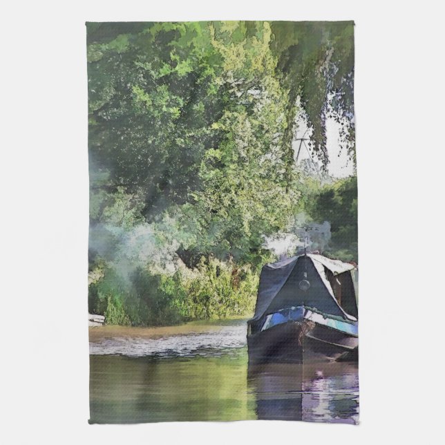 CANALS TEA TOWEL (Vertical)