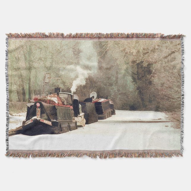 CANALS THROW BLANKET (Front)