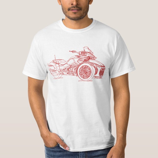 CanAm Spyder F3Limited 2016 T-Shirt (Front)