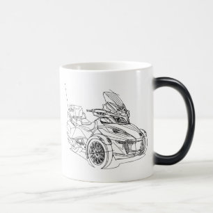 CanAm Spyder RT 2014 Magic Mug