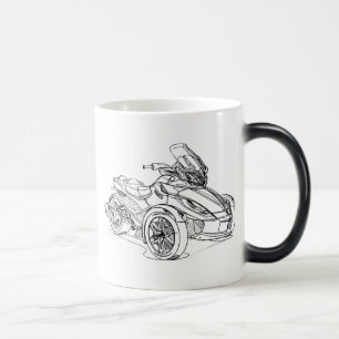 CanAm Spyder ST 2013 Magic Mug