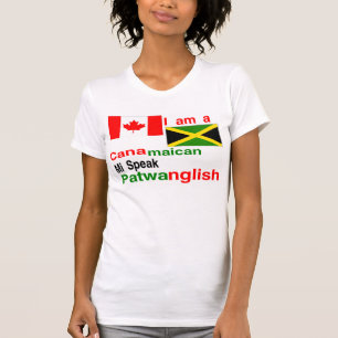 Canamaican women's t-shirts