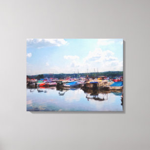 Canandaigua City Pier Canvas Print