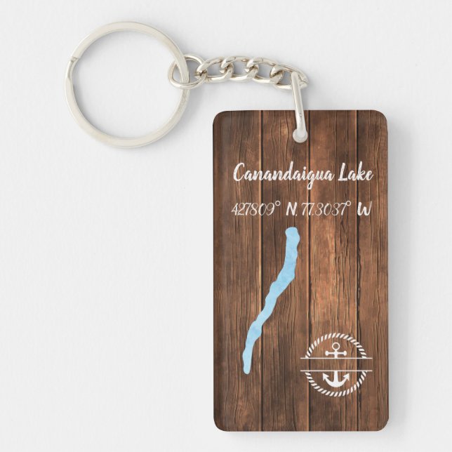 Canandaigua Lake Key Chain (Front)