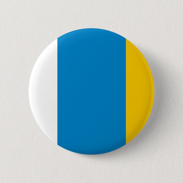Canarian, Ukraine 6 Cm Round Badge (Front)