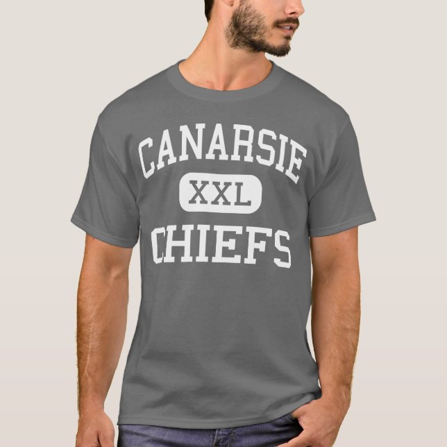 Canarsie - CHIEFS - High - Brooklyn New York T-Shirt (Front)