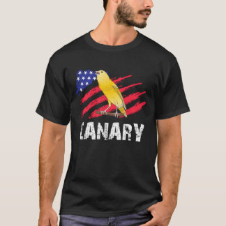 Canary Bird lover Canaries Canary lover retro T-Shirt