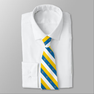 Canary Islands Flag Tie
