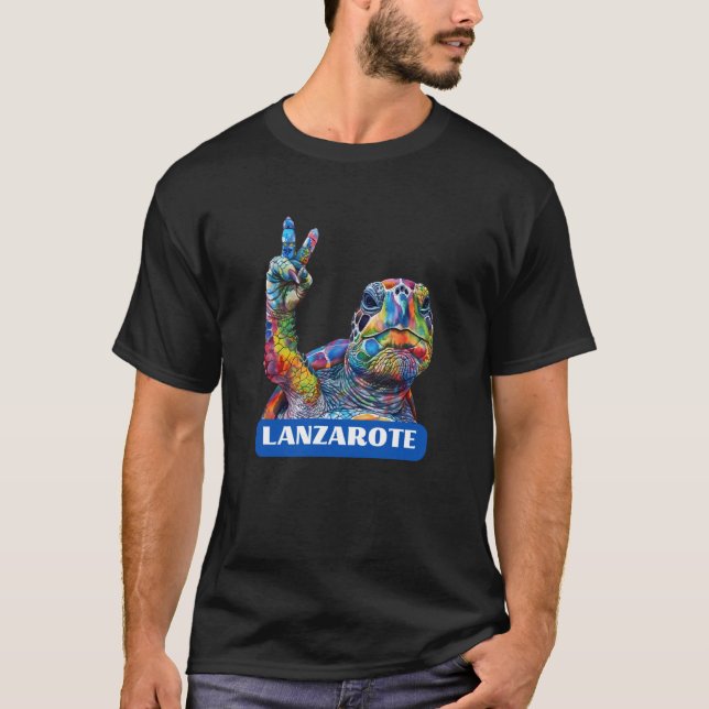 Canary Islands Lanzarote T-Shirt (Front)