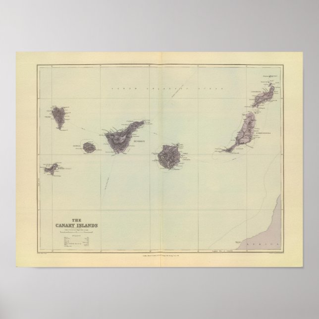 Canary Islands Poster (Front)