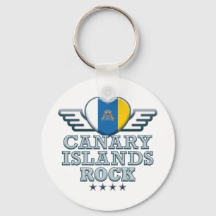 Canary Islands Rock v2 Key Ring