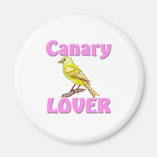 Canary Lover Magnet (Front)