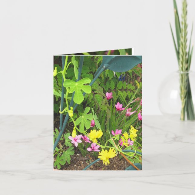 Canary & RedStar Note Card (Front)