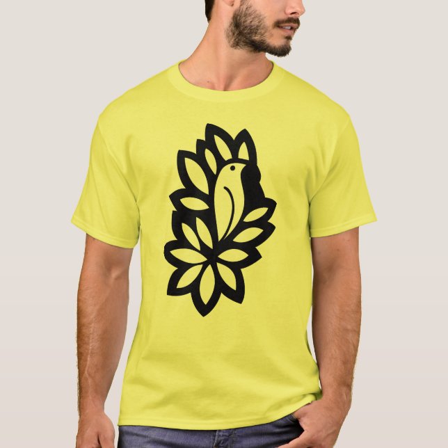 Canary T-Shirt Black (Front)