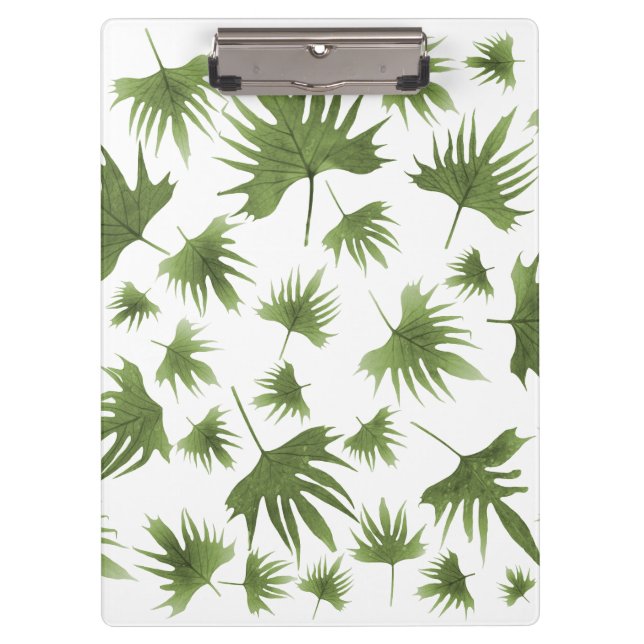 Canary Vine Leaves Clipboard (Front)