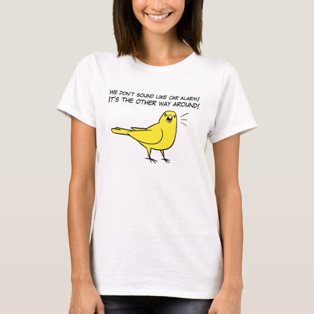 Canary VS Alarm T-Shirt (Front)