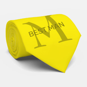 Canary Yellow Neck Tie