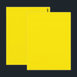 Canary Yellow Solid Colour  Postcard<br><div class="desc">Postcard Postal Greeting Note Post Card printed with Canary Yellow Solid Colour artwork design illustration by TheFabricSeal at Zazzle.com #Zazzle Made https://www.zazzle.com/store/thefabricseal. Canary Yellow is a midtone, bright, glowing firefly yellow-green with a chartreuse undertone. Yellowish colour tone, being, having, or chraacterised by hue, and is a moderate yellow with a...</div>
