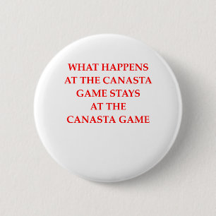 CANASTA 6 CM ROUND BADGE