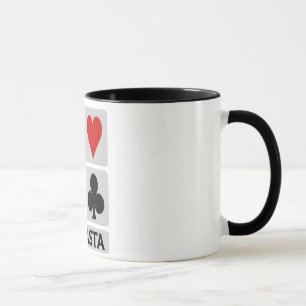 Canasta mug - choose style & colour