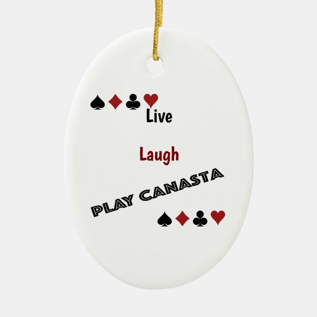 Canasta Ornament (Front)